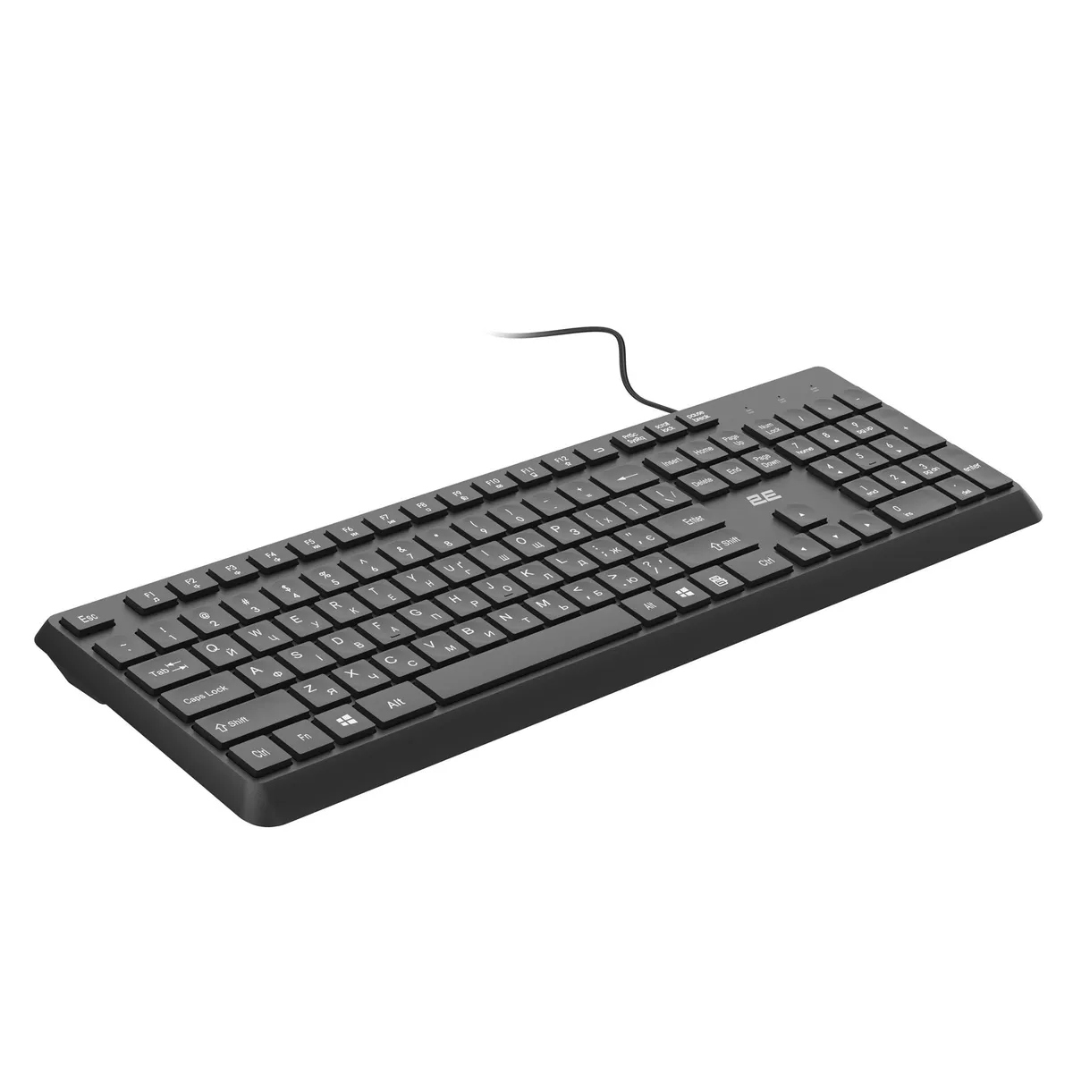 Клавіатура 2E KS405 Black (2E-KS405UBK_UA) - мініатюра 6