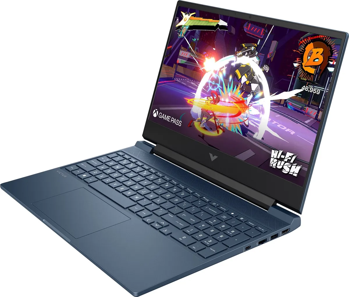 Ноутбук HP Victus 15-fa2712ua (C9XE1EA) Blue - мініатюра 3