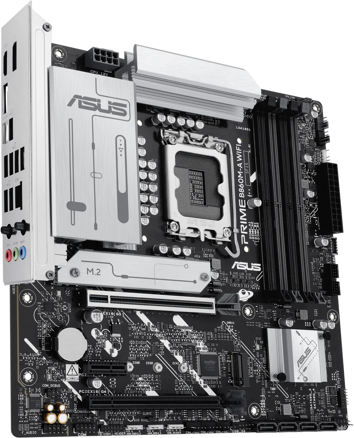 Материнська плата Asus Prime B860M-A WiFi Socket 1851 - мініатюра 5