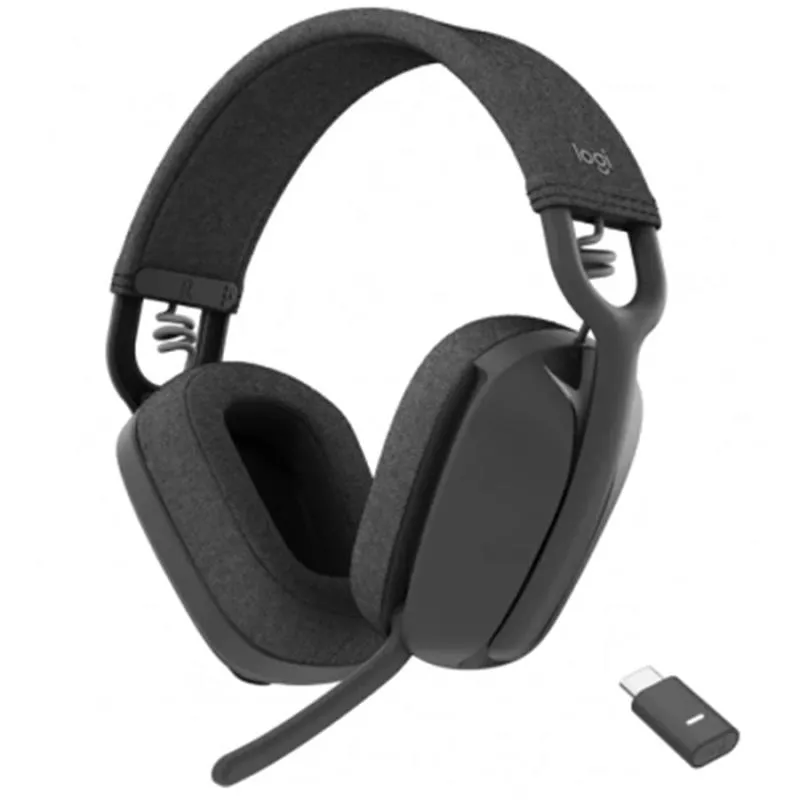 Bluetooth-гарнітура Logitech Zone Vibe Wireless UC Graphite (981-001199) - зображення 1