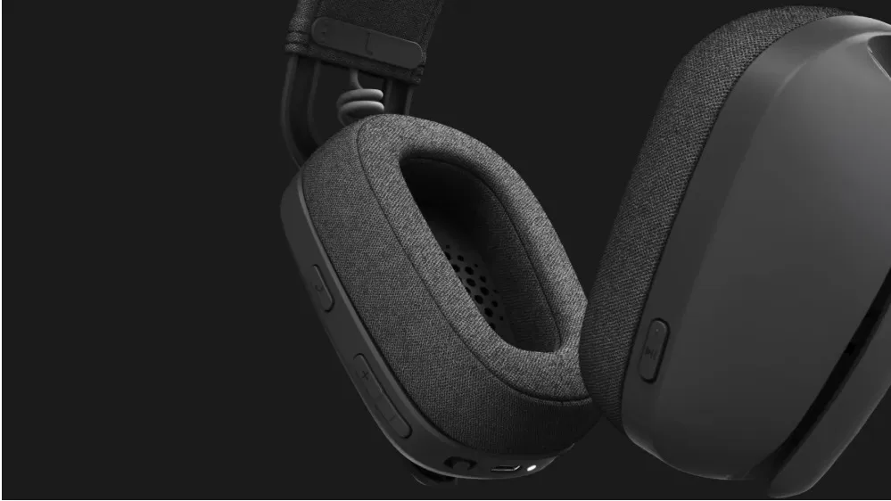 Bluetooth-гарнітура Logitech Zone Vibe Wireless UC Graphite (981-001199) - мініатюра 16