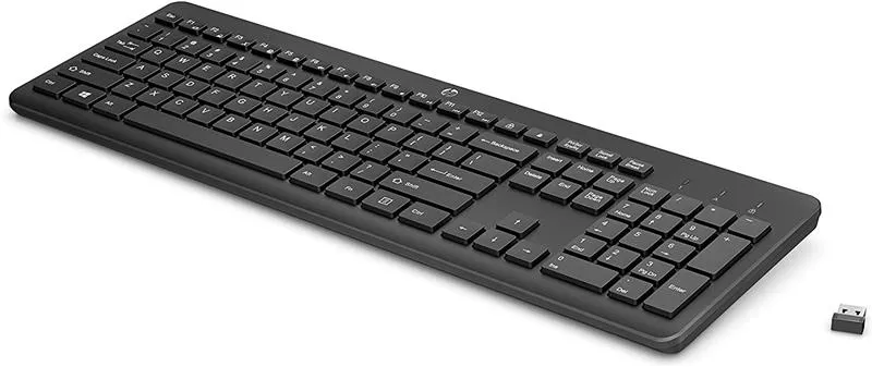 Клавіатура беспроводная HP 230 WL Black (3L1E7AA) - мініатюра 2