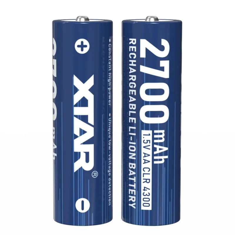 Акумулятор XTAR AA/HR06 Li-ion 2700mAh 4 шт. - зображення 1