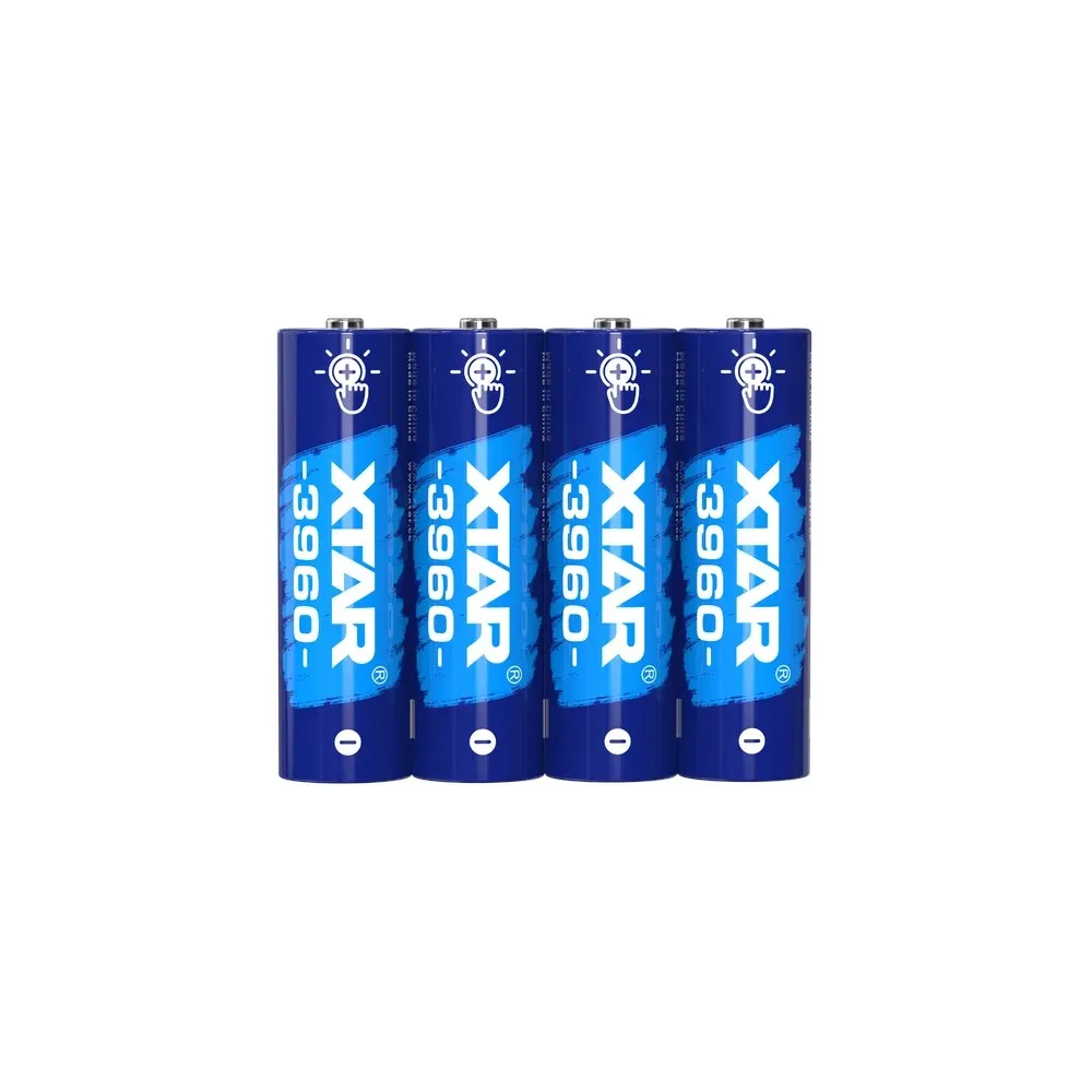 Акумулятор XTAR AA/HR06 Li-ion 2500 mAh 4 шт. - зображення 1