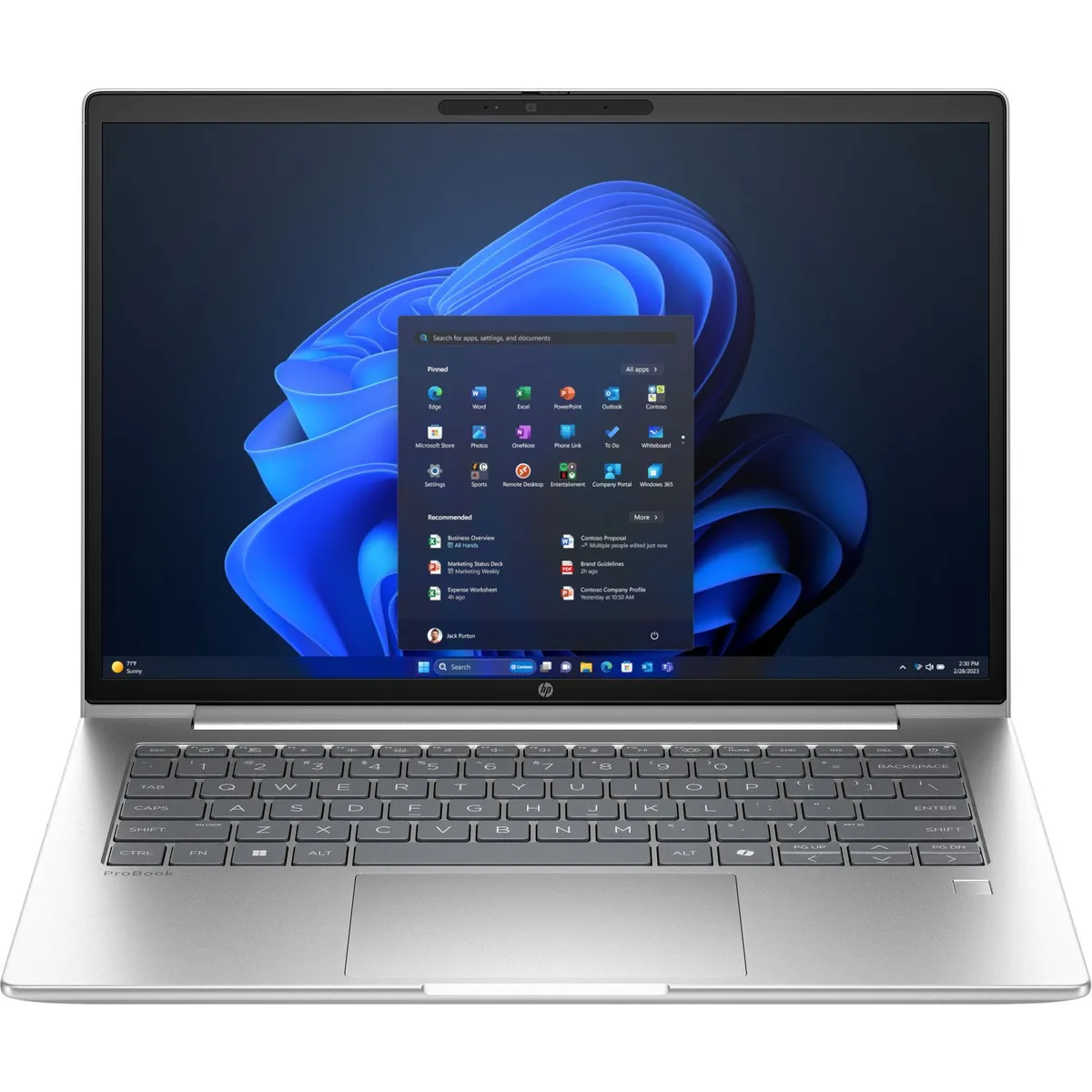 Ноутбук HP ProBook 4 G1a 14 (D4VG2ET) Silver - зображення 1