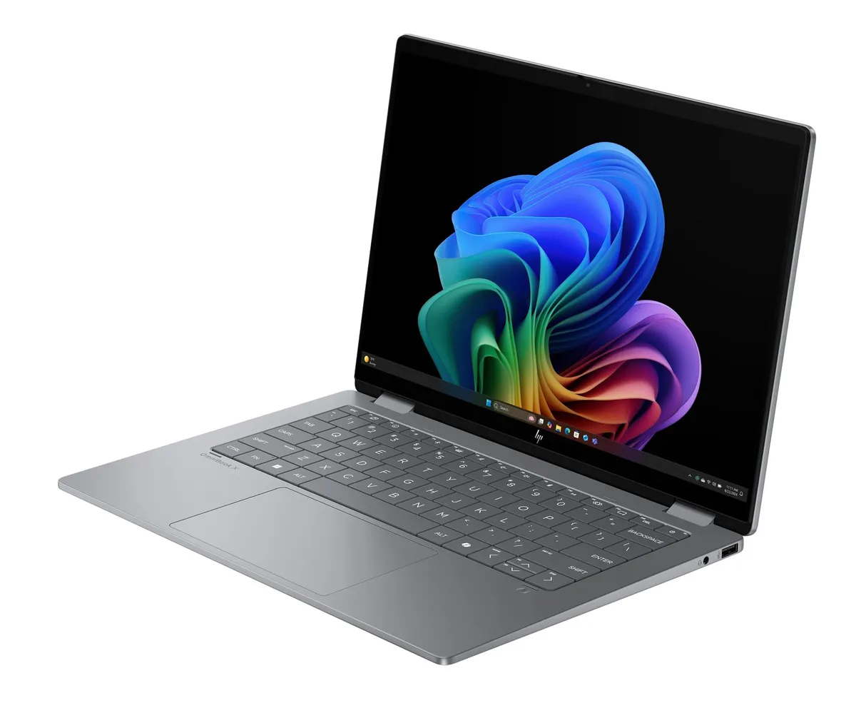 Ноутбук HP OmniBook X Flip 14-fk0010ua (D16H4EA) Meteor Silver - мініатюра 3