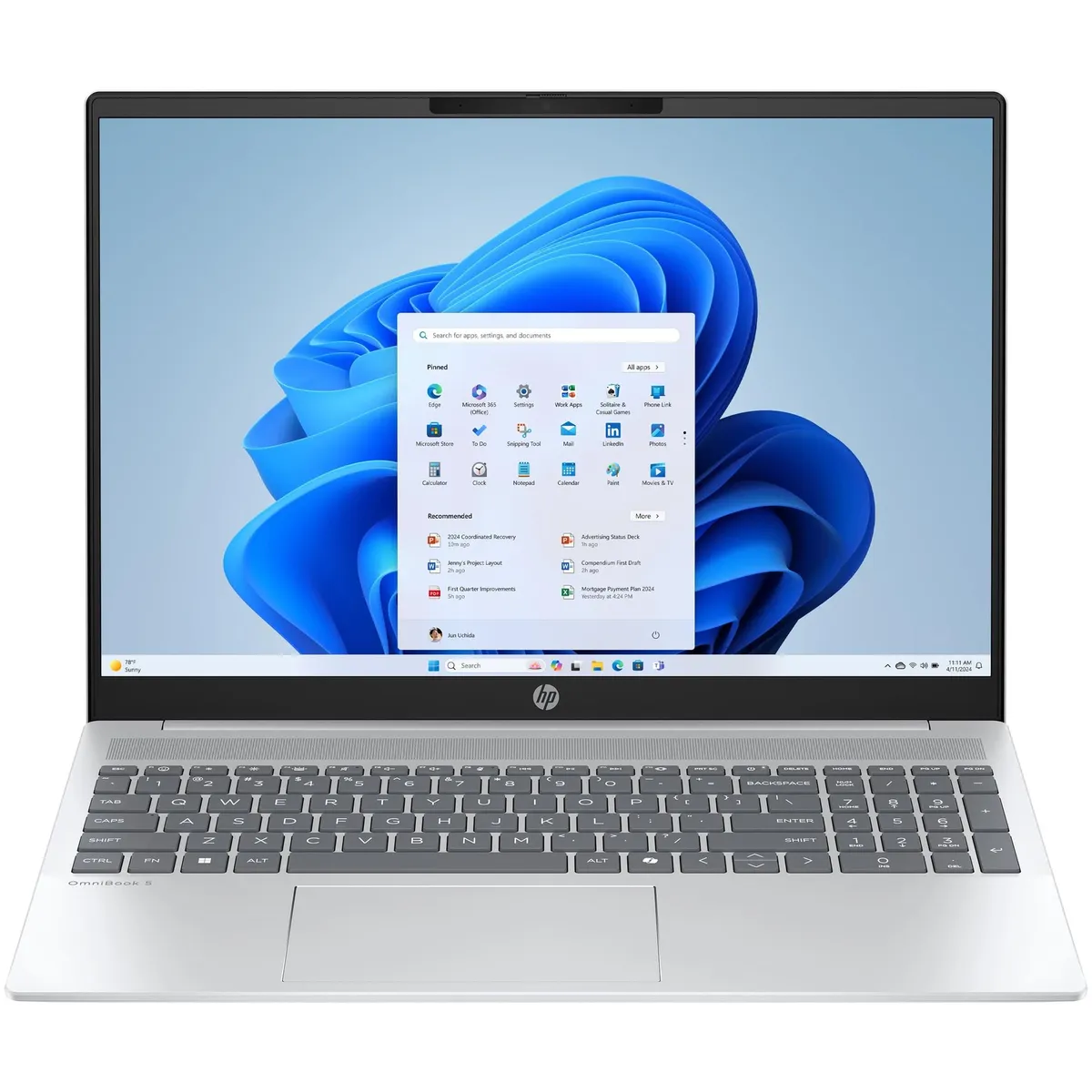 Ноутбук HP OmniBook 5 16-af1030ua (D16J0EA) Silver - зображення 1