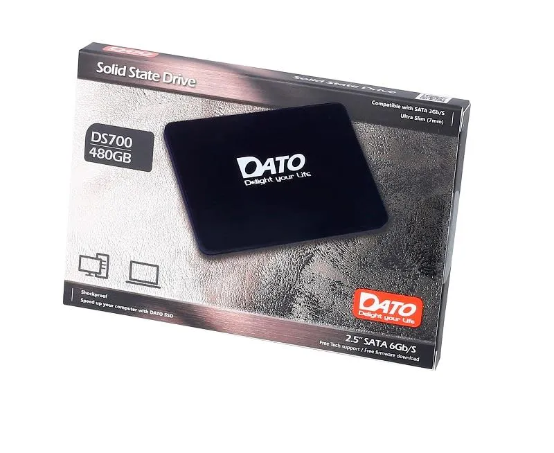 Накопичувач SSD   480GB Dato DS700 2.5" SATAIII TLC (DS700SSD-480GB) - мініатюра 3