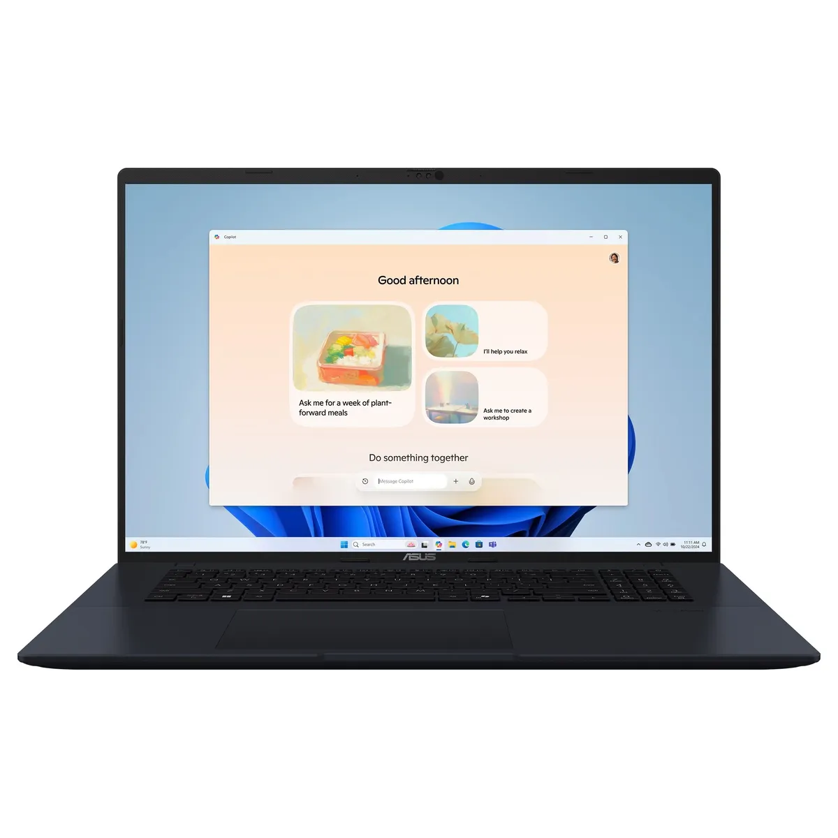 Ноутбук Asus Vivobook 18 M1807GA-S8008 (90NB17Y1-M00090) Quiet Blue - зображення 1