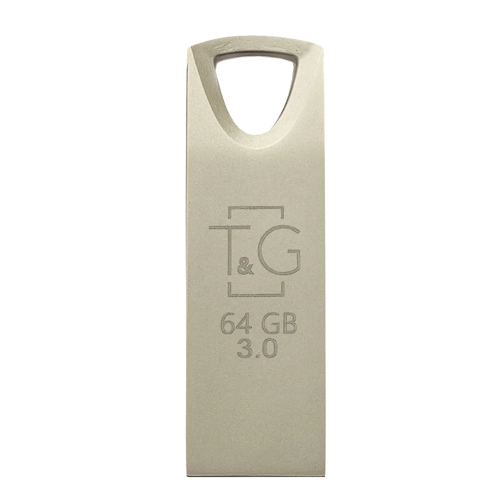 Флеш-накопичувач USB3.0 64GB T&G 117 Metal Series Silver (TG117SL-64G3) - зображення 1