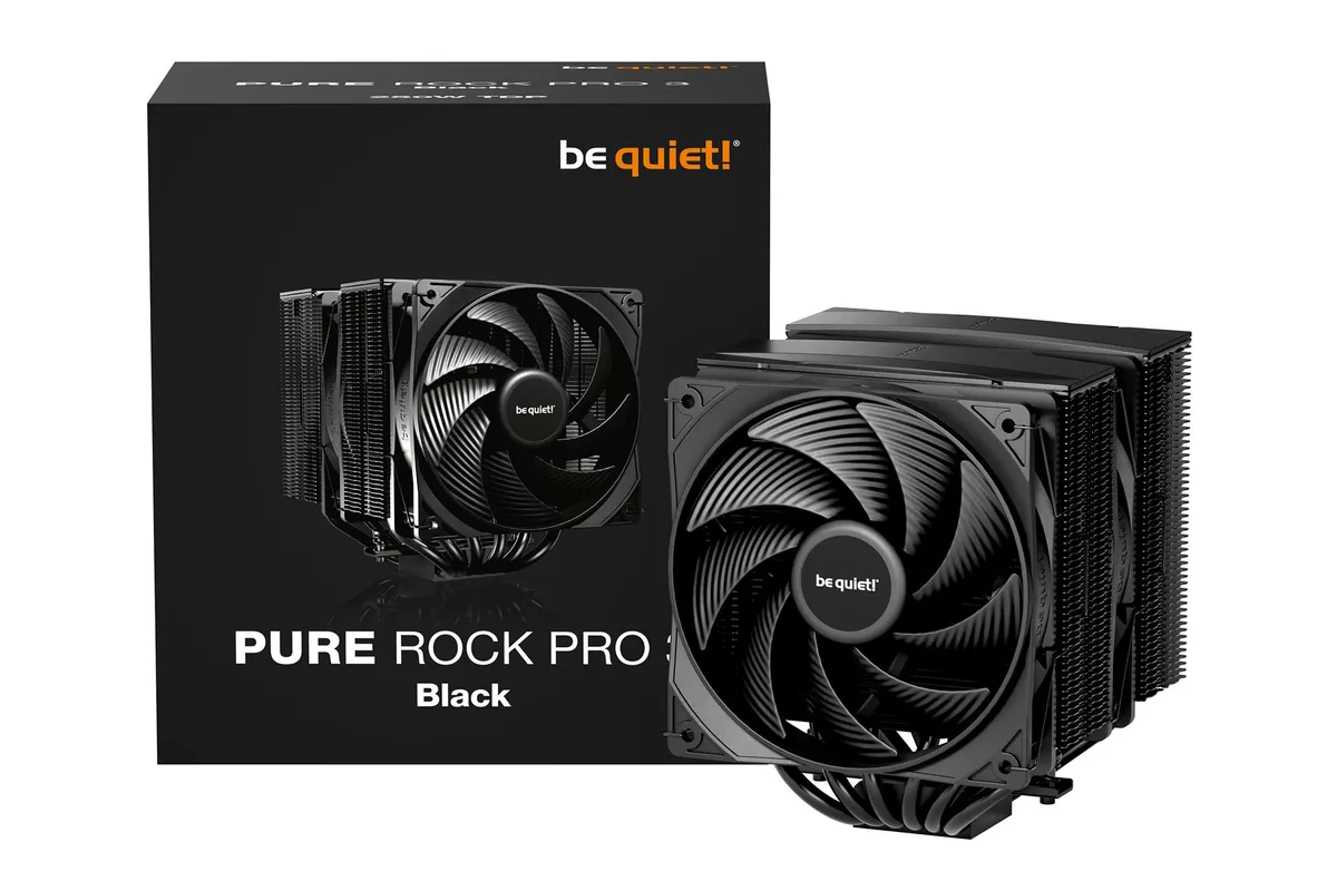 Кулер процесорний be quiet! Pure Rock Pro 3 Black (BK042) - мініатюра 4