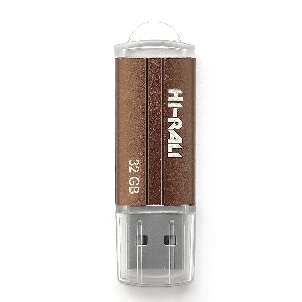 Флеш-накопичувач USB 32GB Hi-Rali Corsair Series Bronze (HI-32GBCORBR) - зображення 1