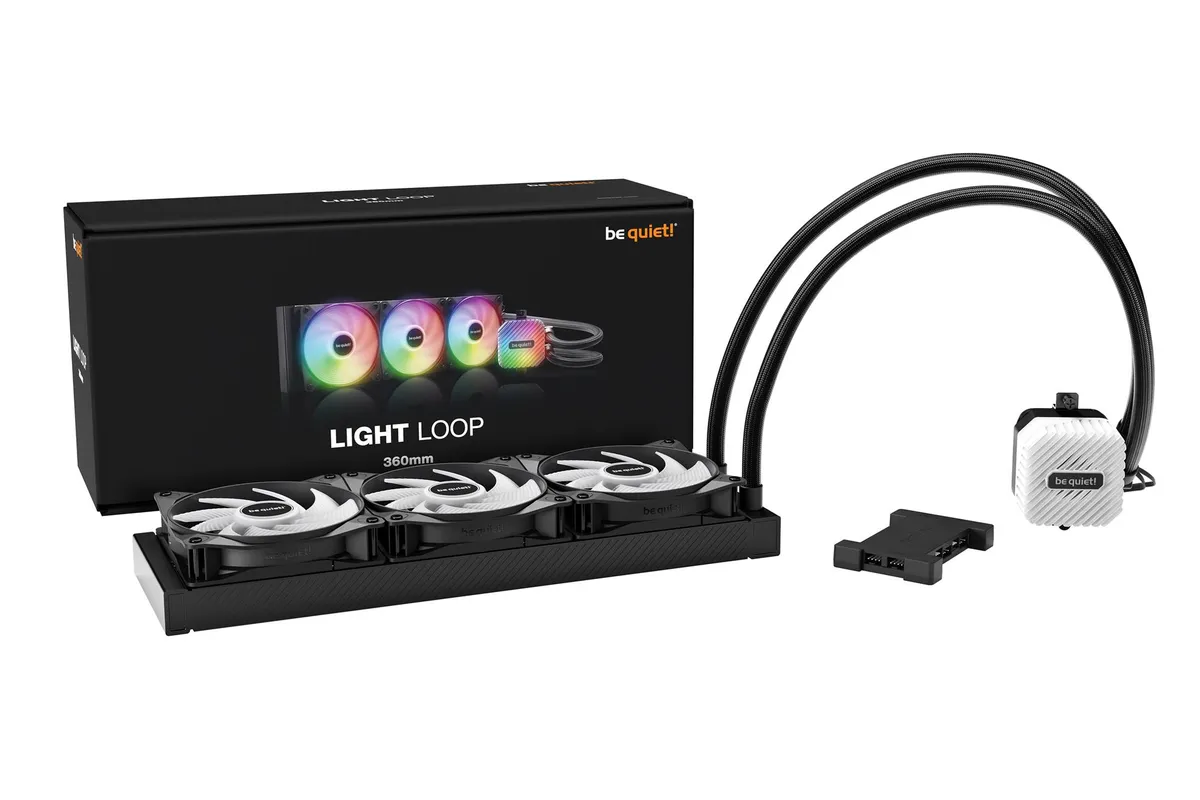 Система водяного охолодження be quiet! Light Loop 360mm Black (BW022) - мініатюра 6