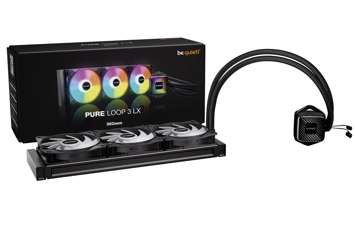 Система водяного охолодження be quiet! Pure Loop 3 LX 360mm (BW031EU) - мініатюра 4