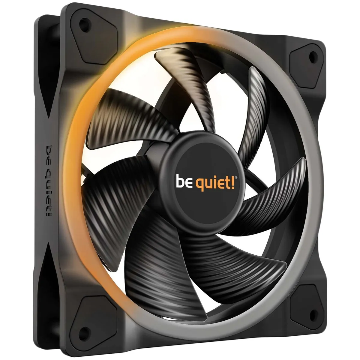 Вентилятор be quiet! Light Wings 120mm PWM Black (BL072) - зображення 1