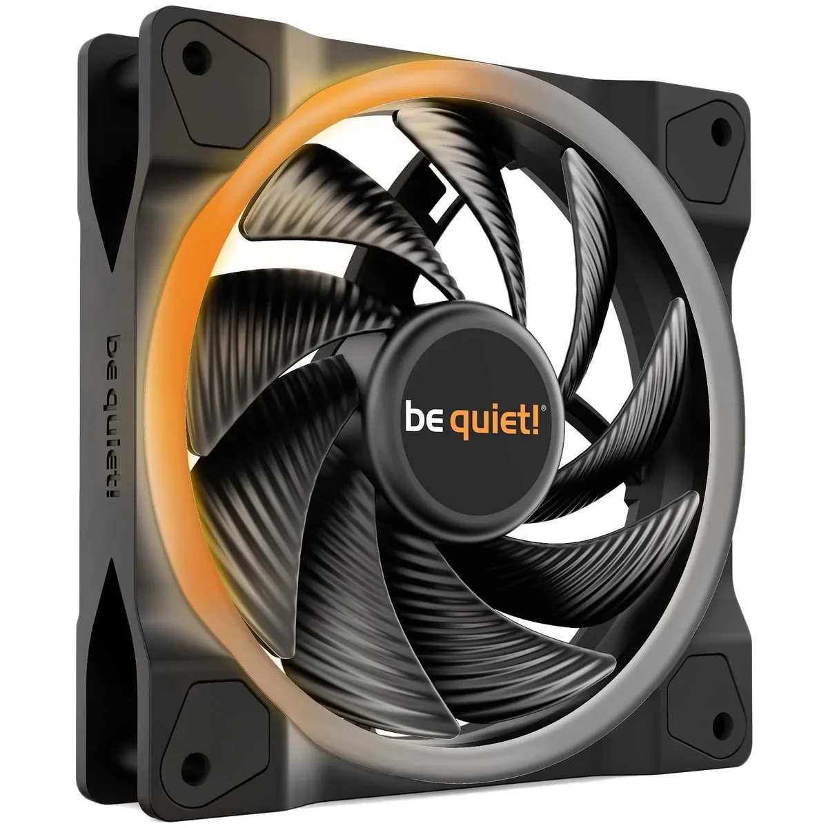 Вентилятор be quiet! Light Wings 120mm PWM High-Speed Black (BL073) - зображення 1