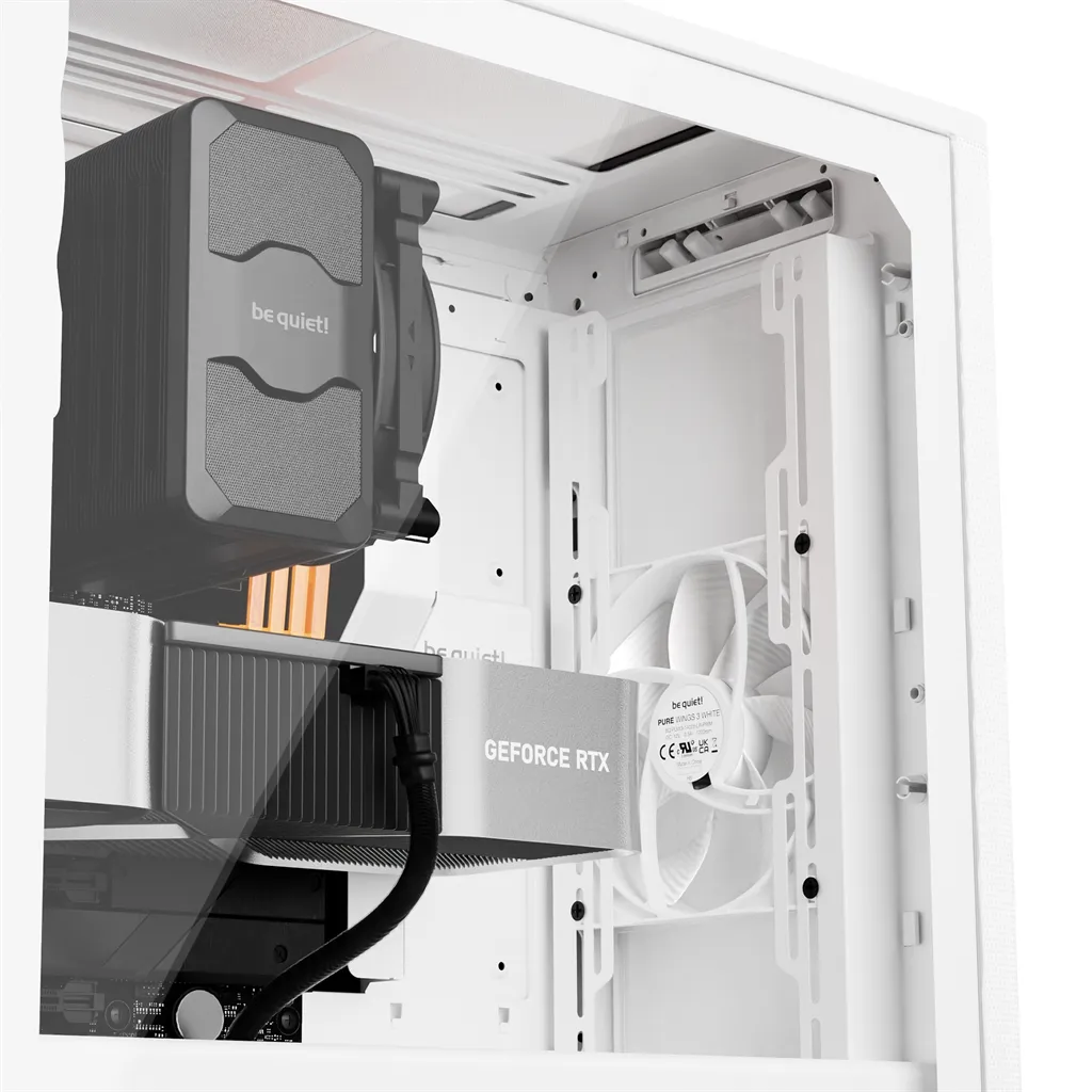 Корпус be quiet! Pure Base 501 Airflow Window White (BGW75) - мініатюра 3