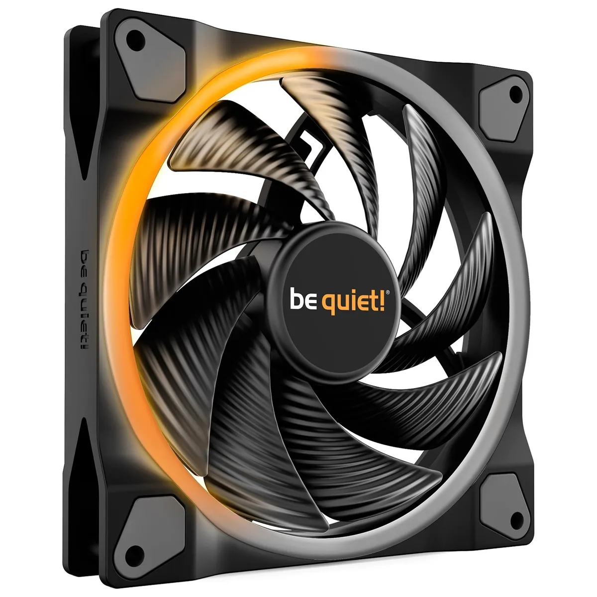 Вентилятор be quiet! Light Wings 140mm PWM High-Speed Black (BL075) - зображення 1