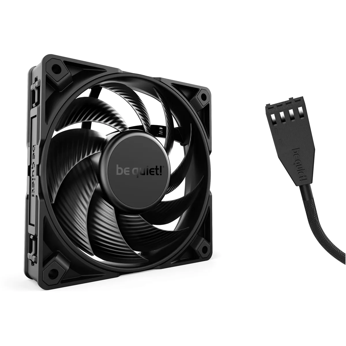 Вентилятор be quiet! Silent Wings Pro 4 120mm PWM Black (BL098) - мініатюра 2