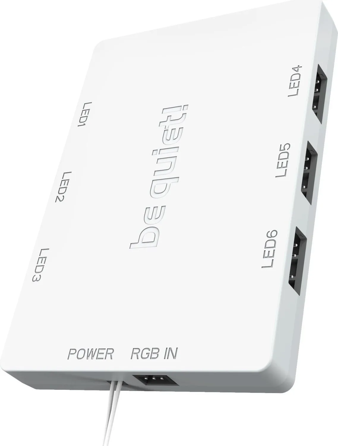 Вентилятор be quiet! Light Wings 120mm PWM High-Speed 3-Pack White (BL101) - мініатюра 4