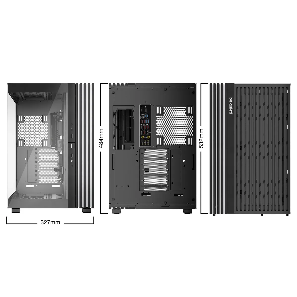 Корпус be quiet! Light Base 900 DX Black (BGW69) - мініатюра 8