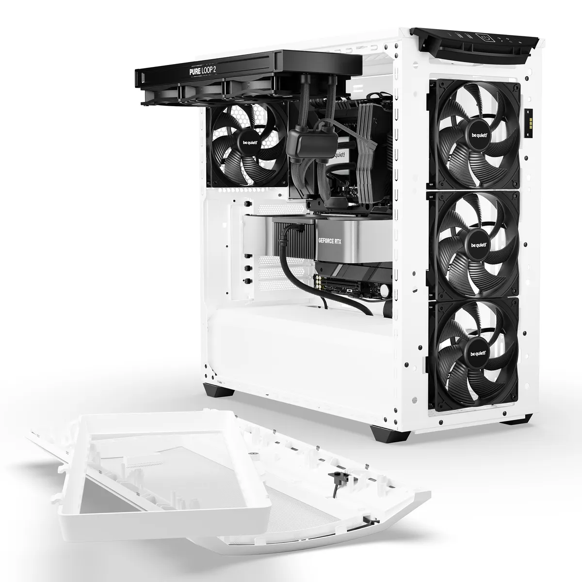 Корпус be quiet! Shadow Base 800 DX White (BGW62) - мініатюра 5