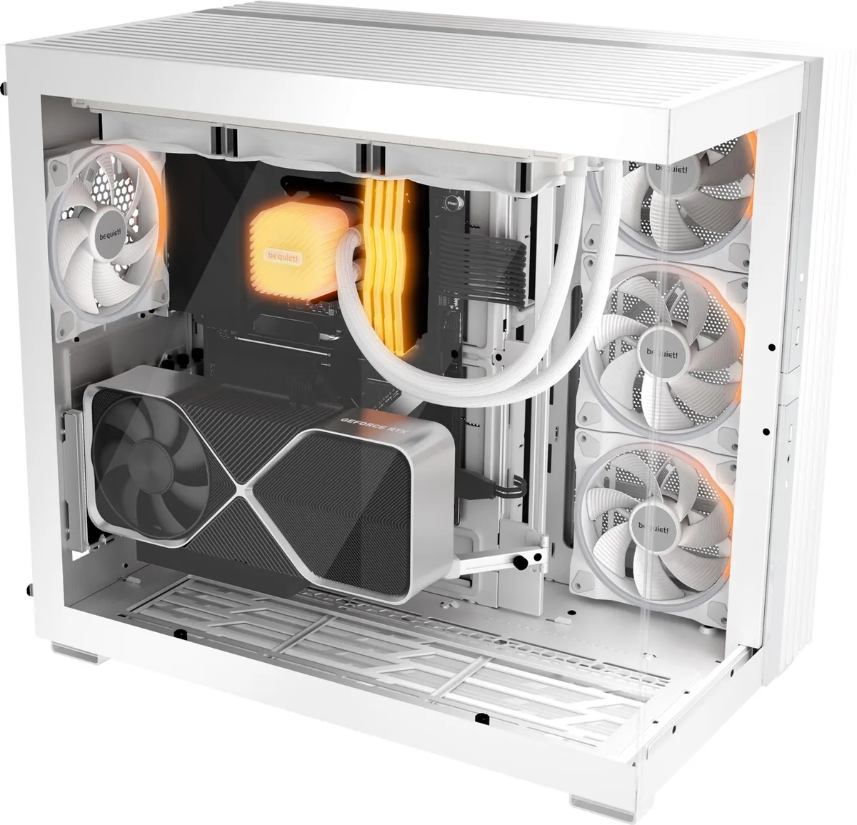 Вентилятор be quiet! Light Wings 140mm PWM Reverse White (BL135) - мініатюра 4
