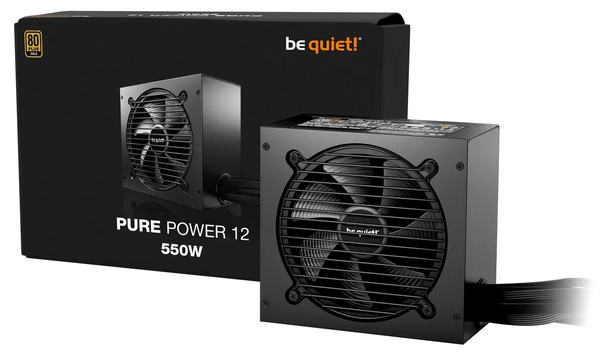Блок живлення be quiet! Pure Power 12 550W (BP001EU) - мініатюра 3