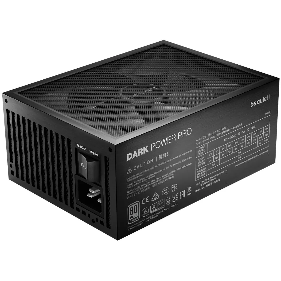 Блок живлення be quiet! Dark Power Pro 13 1300W (BN331) - мініатюра 10