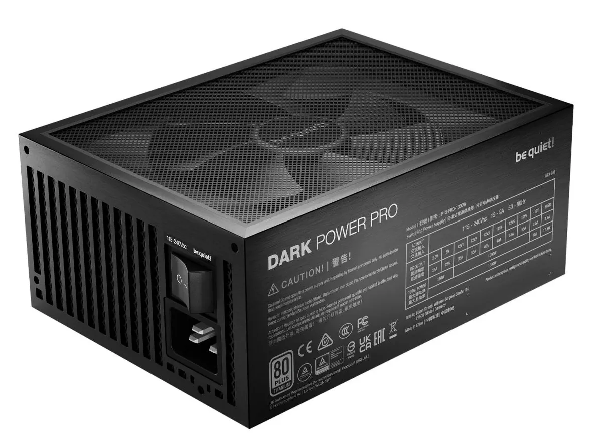 Блок живлення be quiet! Dark Power Pro 13 1300W (BN331) - мініатюра 2