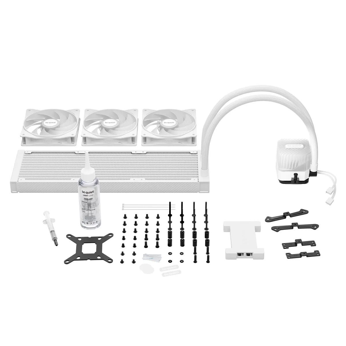 Система водяного охолодження be quiet! Light Loop 360mm White (BW023) - мініатюра 2