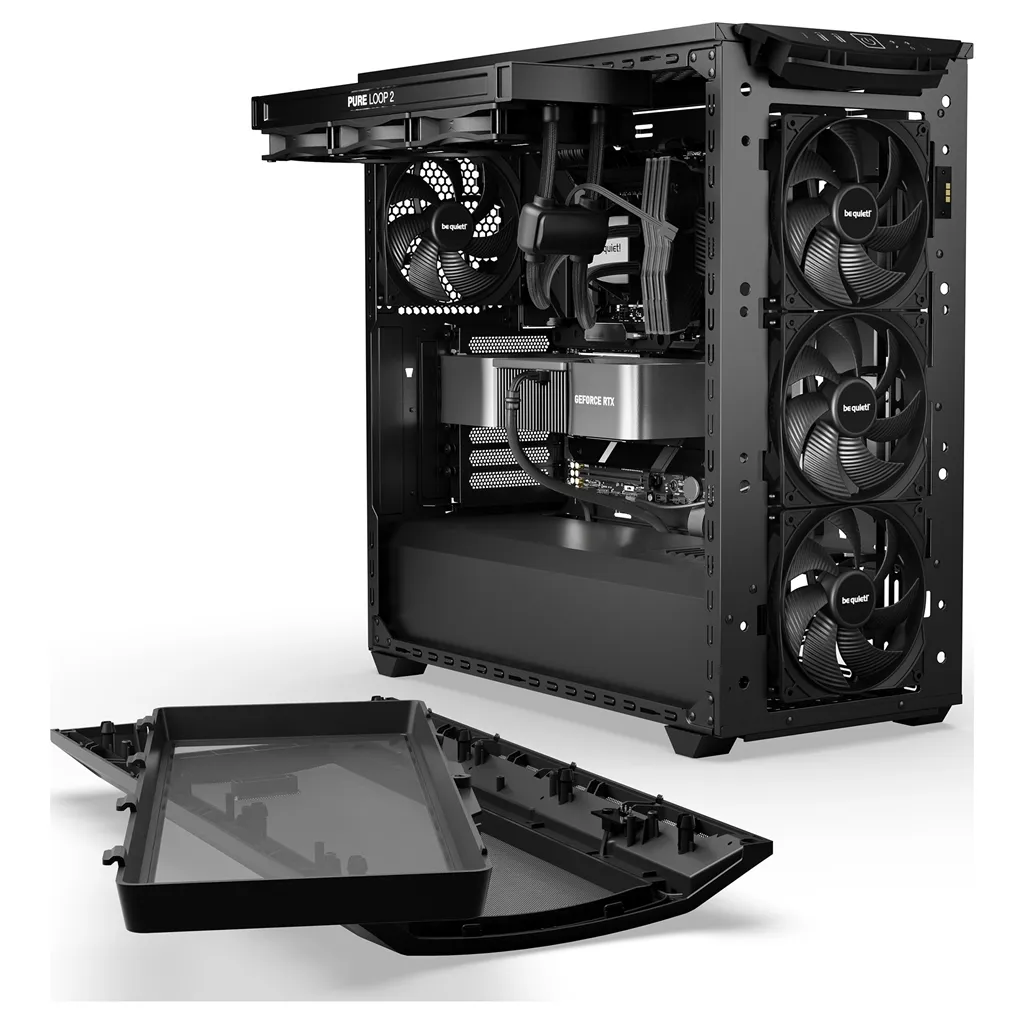 Корпус be quiet! Shadow Base 800 Black (BGW60) без БЖ - мініатюра 8