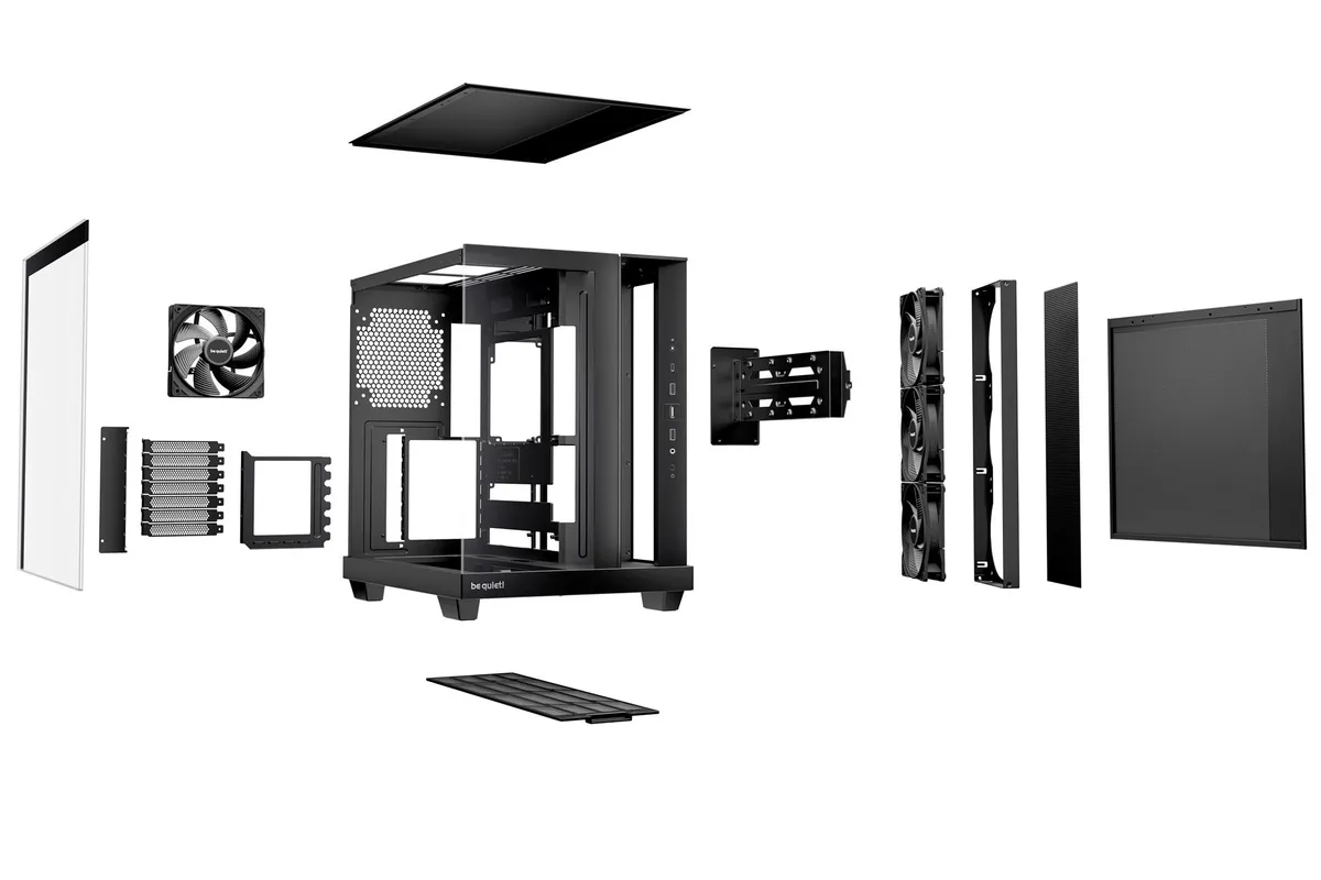 Корпус be quiet! Light Base 500 Black (BGW83) без БЖ - мініатюра 6
