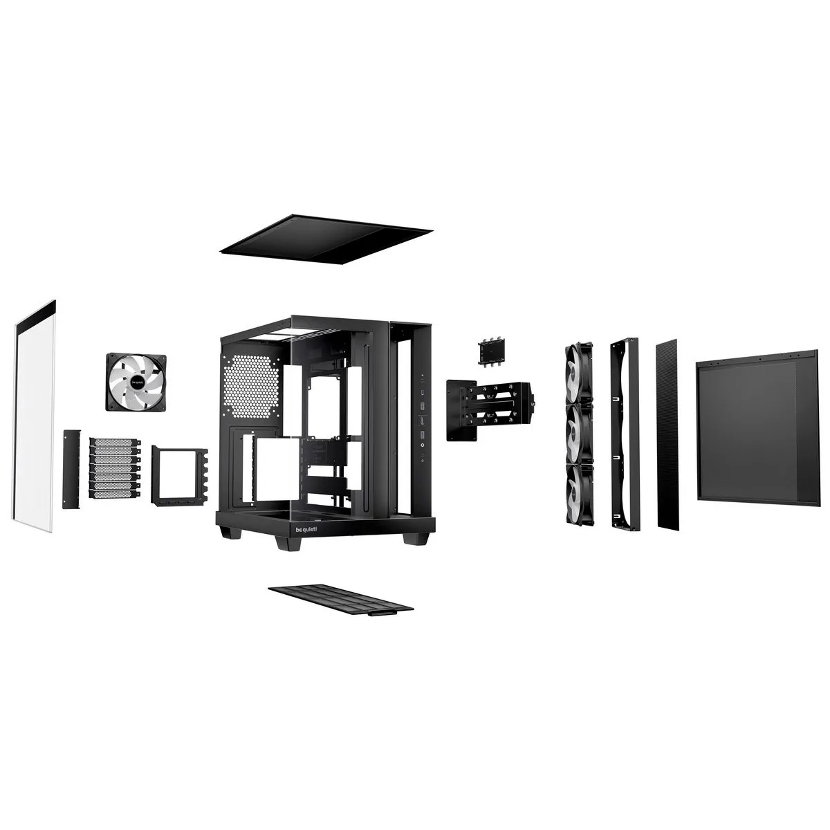 Корпус be quiet! Light Base 500 LX Black (BGW85) без БЖ - мініатюра 5