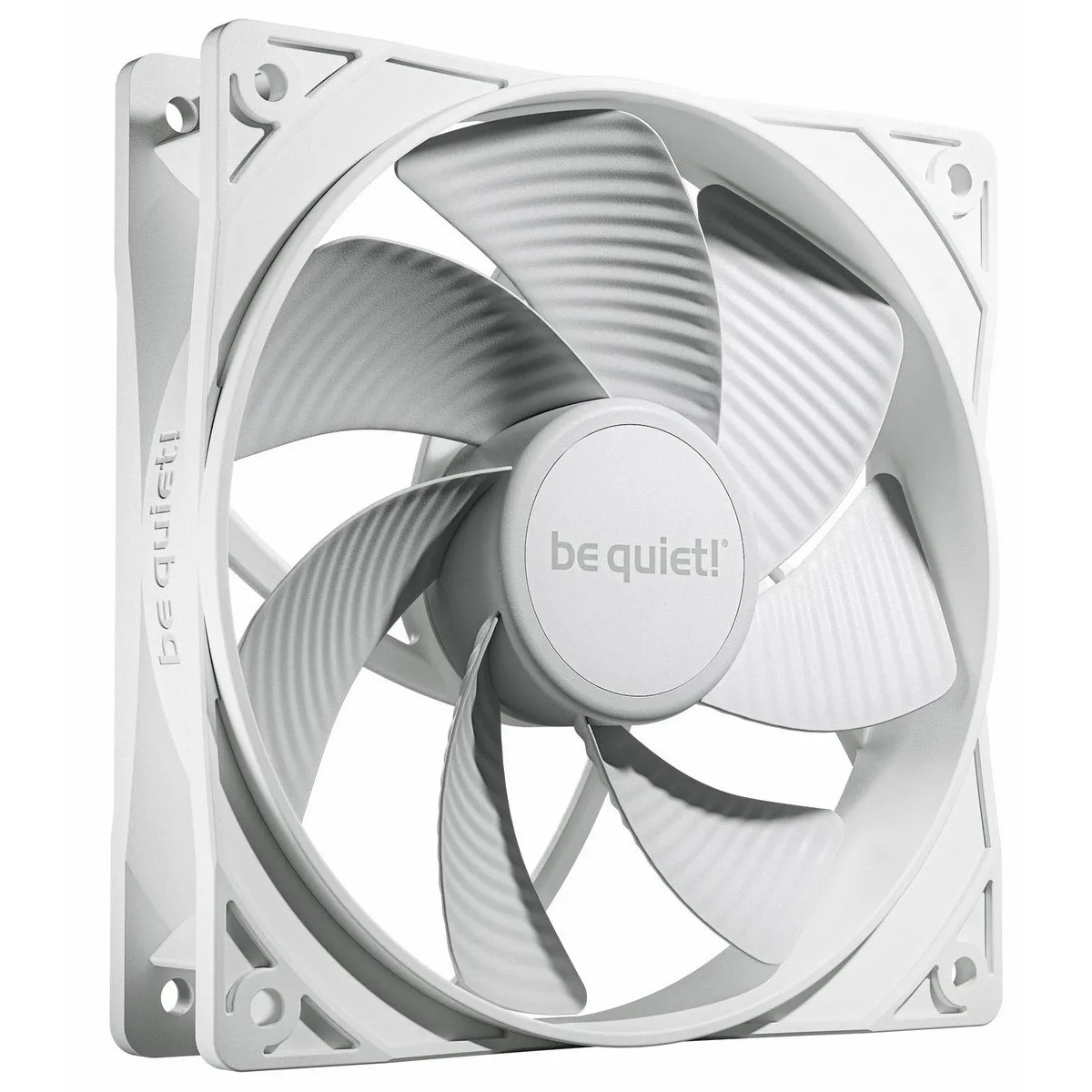Вентилятор be quiet! Pure Wings 3 120mm PWM Reverse 3-Pack White (BL136) - зображення 1