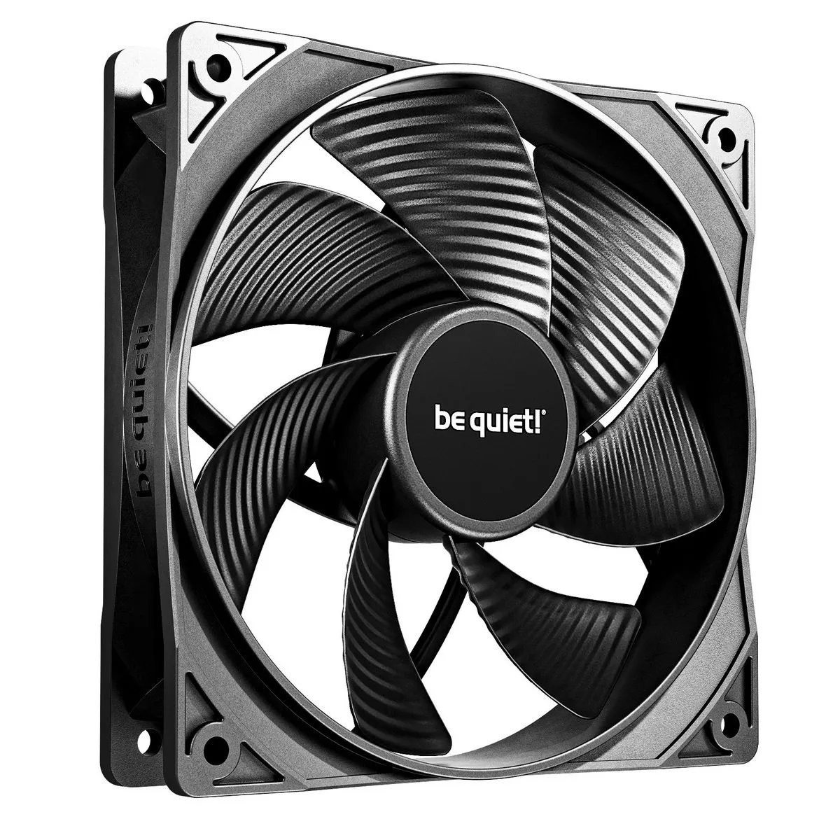 Вентилятор be quiet! Pure Wings 3 120mm PWM Reverse 3-Pack Black (BL137) - зображення 1