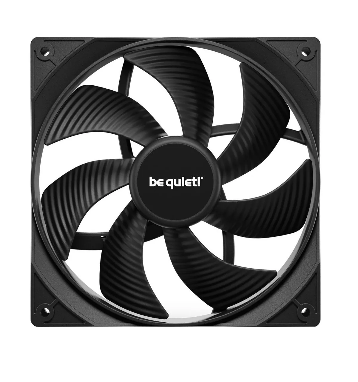 Вентилятор be quiet! Pure Wings 3 140mm PWM 3-Pack Black (BL139) - мініатюра 2