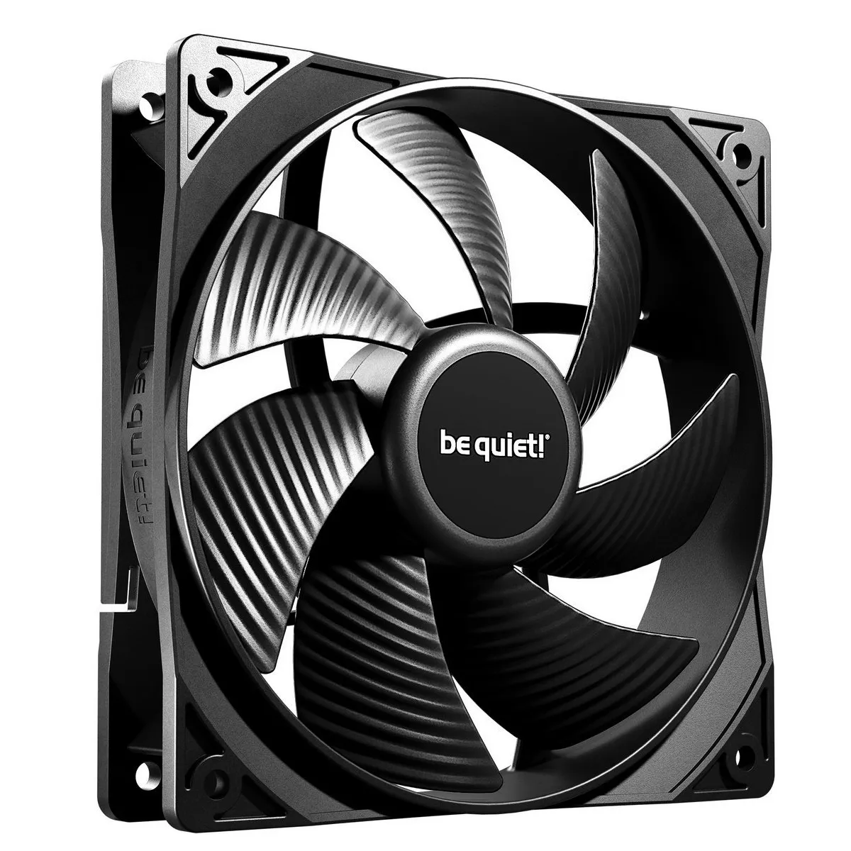 Вентилятор be quiet! Pure Wings 3 120mm PWM 3-Pack Black (BL141) - зображення 1