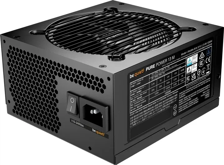 Блок живлення be quiet! Pure Power 13 M 1200W (BP029EU) - мініатюра 3