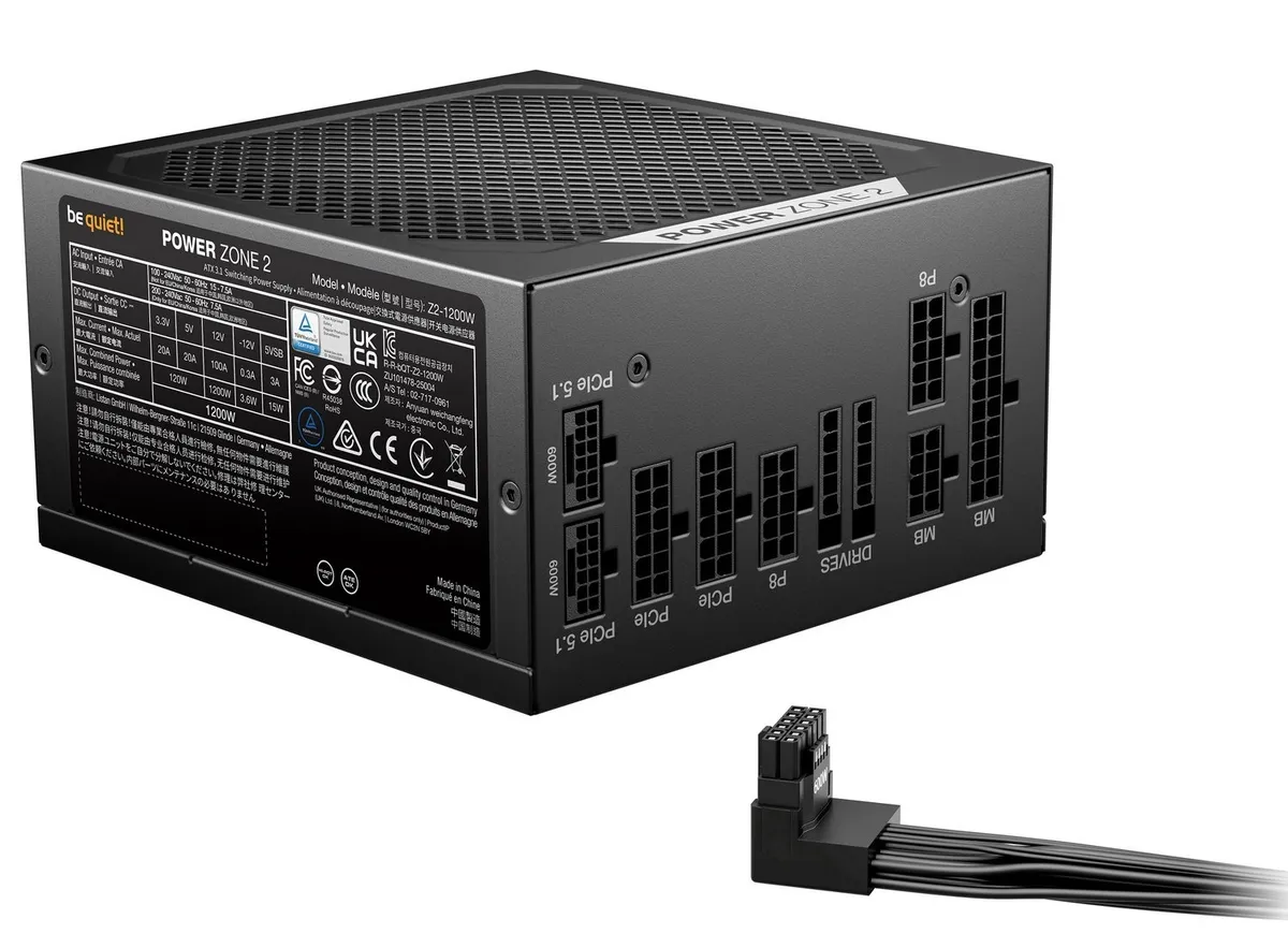 Блок живлення be quiet! Power Zone 2 1200W (BP030EU) - мініатюра 5
