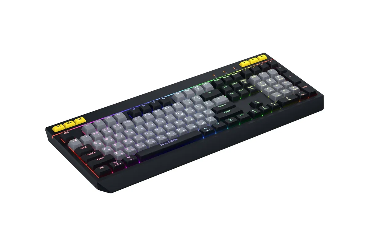 Клавіатура Hator Icefall Black (HTK401UA) - мініатюра 3