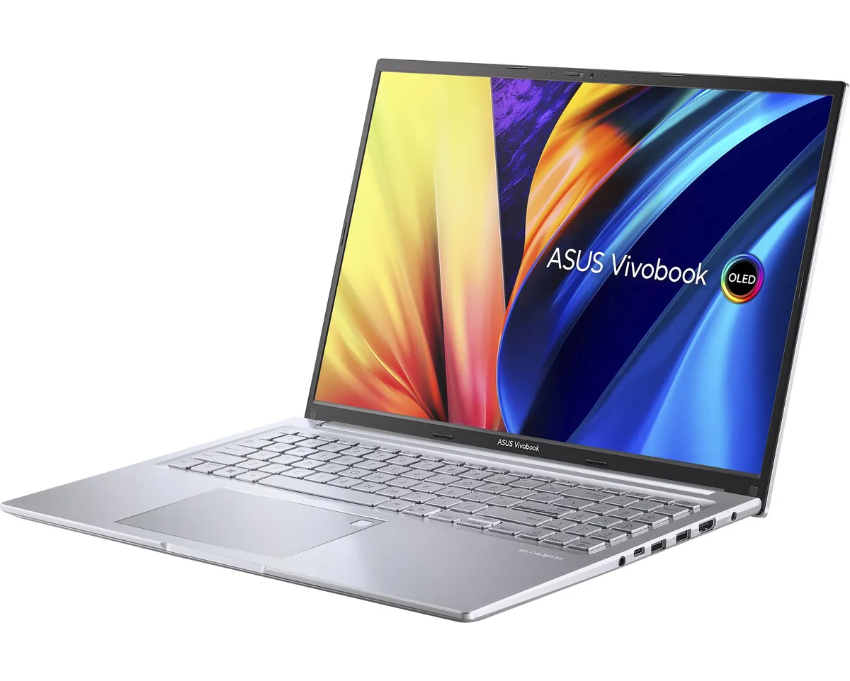 Ноутбук Asus Vivobook 16 OLED M1605NAQ-SH056 (90NB1832-M00200) Cool Silver - мініатюра 2