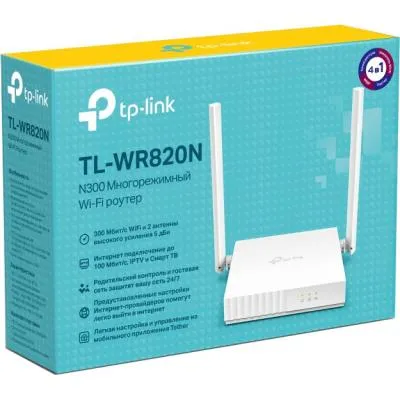 Бездротовий маршрутизатор TP-Link TL-WR820N V2 - мініатюра 4