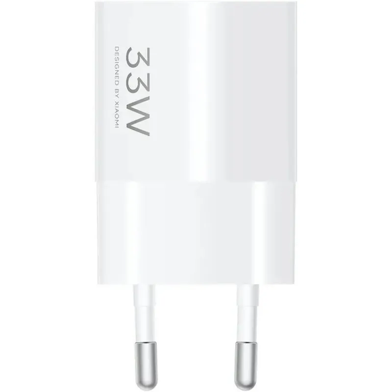 Мережевий зарядний пристрій Xiaomi 33W Nano Type-C White (BHR087LEU) - зображення 1
