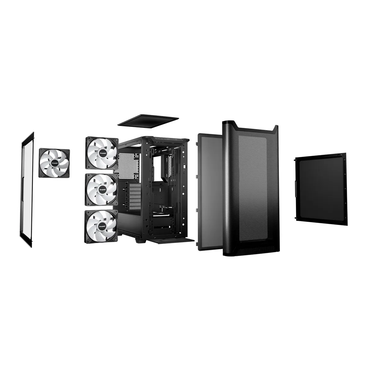 Корпус be quiet! Pure Base 501 LX Black (BGW78) - мініатюра 6