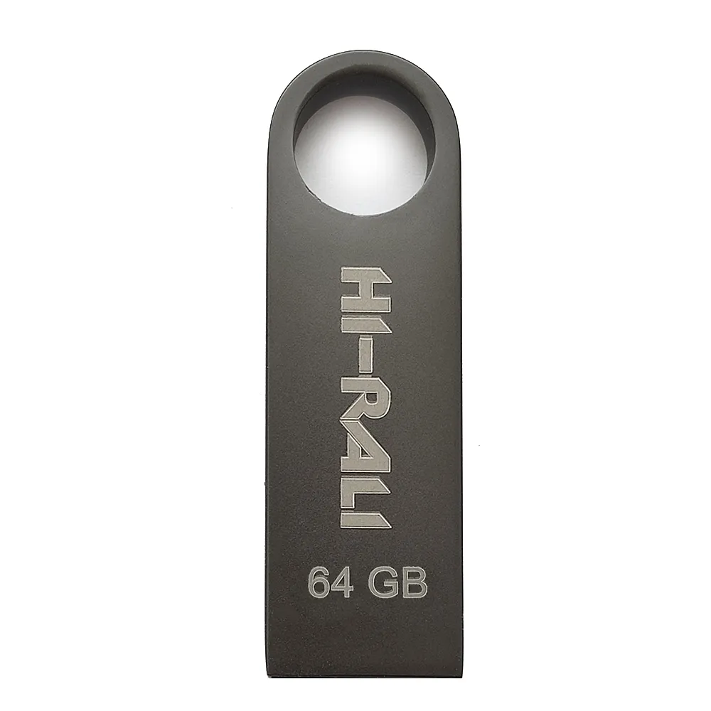 Флеш-накопичувач USB 64GB Hi-Rali Shuttle Series Black (HI-64GBSHBK) - зображення 1