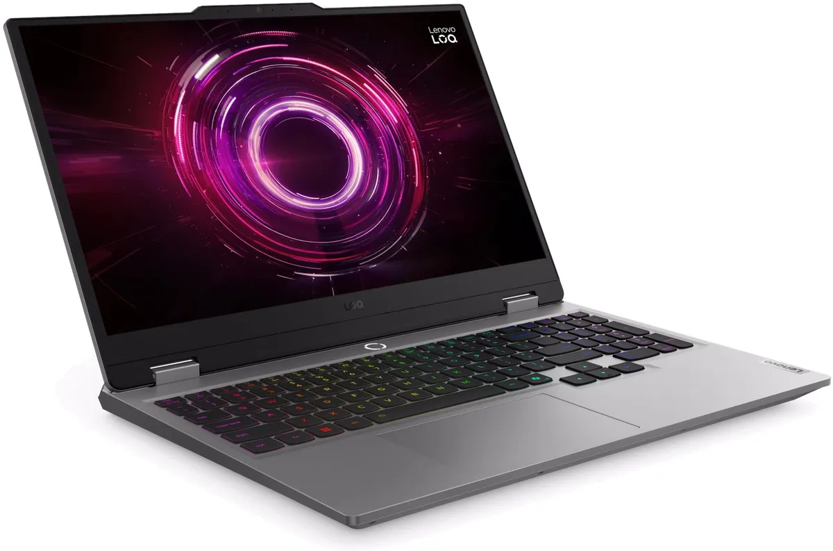 Ноутбук Lenovo LOQ 15AHP10 (83JG00FCRA) Luna Grey - мініатюра 3