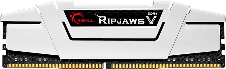 Модуль пам`ятi DDR4 2x16GB/3600 G.Skill Ripjaws V White (F4-3600C18D-32GVW) - мініатюра 3