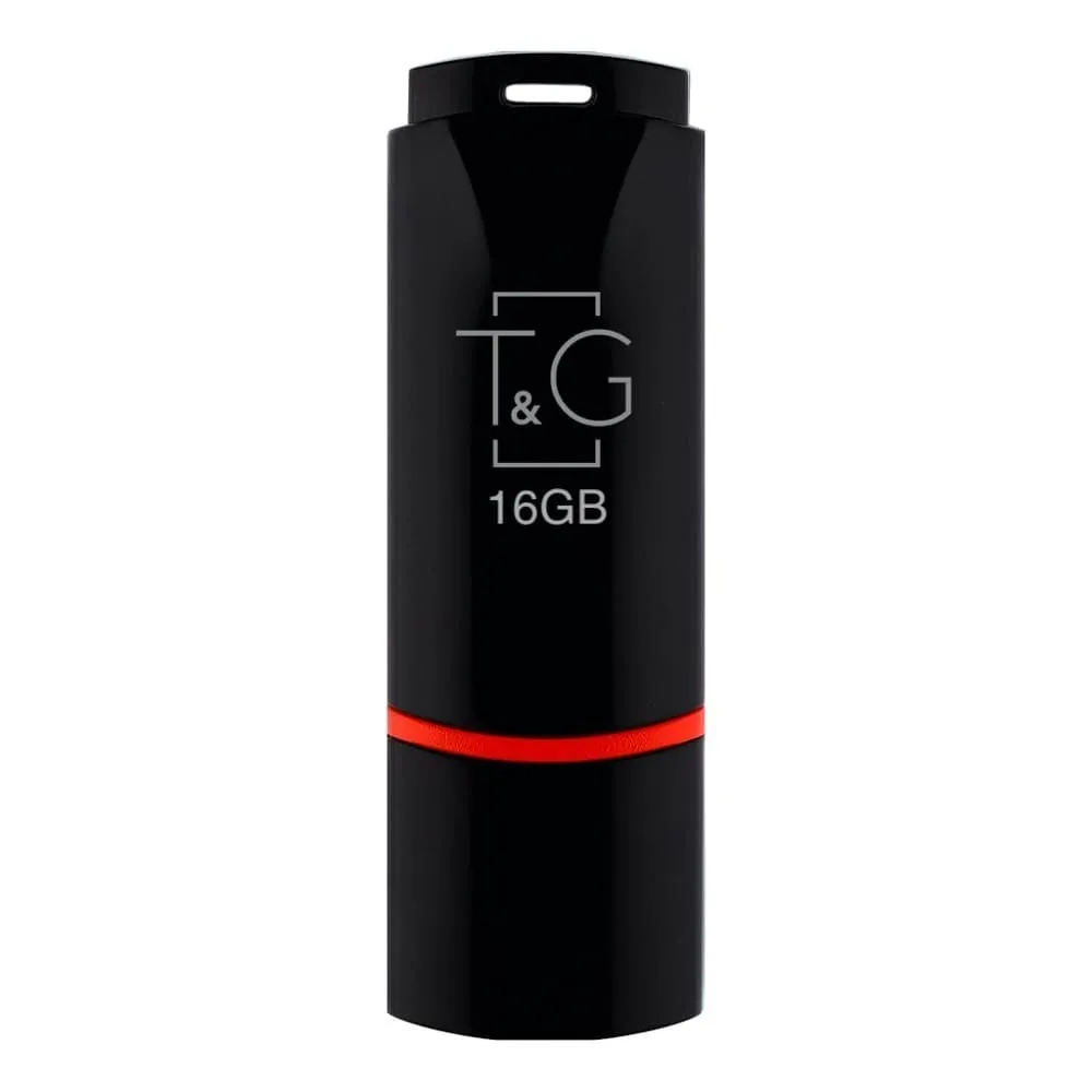 Флеш-накопичувач USB 16GB T&G 011 Classic Series Black (TG011-16GBBK) - зображення 1