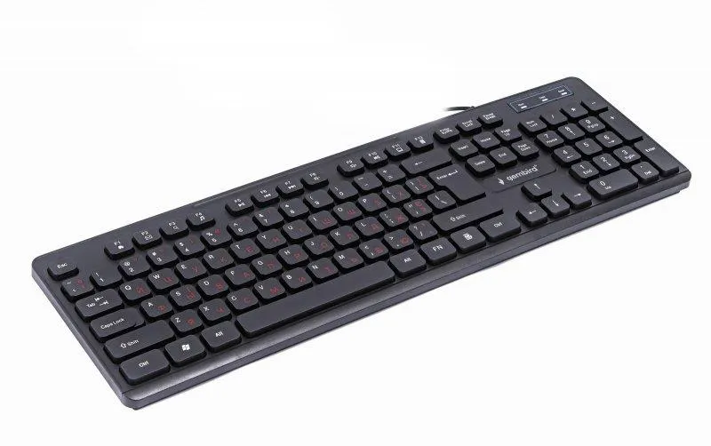 Клавіатура Gembird KB-MCH-04-UA Ukr Black - мініатюра 2